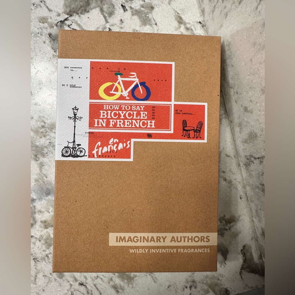 Imaginary Authors ‘How to Say Bicycle in French’ with Box